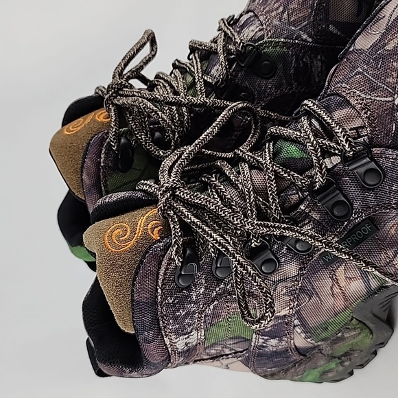 SHE Women's Outdoor Kosoha Hunting Ankle Lace Up Boots Camo Black Green Size 6.5 - Picture 7 of 16